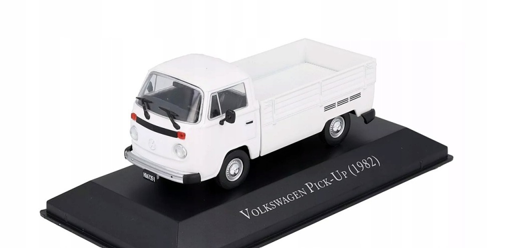 Model kolekcjonerski VOLKSWAGEN Pick-up Kombi T2 1982 VW SALVAT 1:43 Model kolekcjonerski VOLKSWAGEN Pick-up Kombi T2 1982 VW SALVAT 1:43