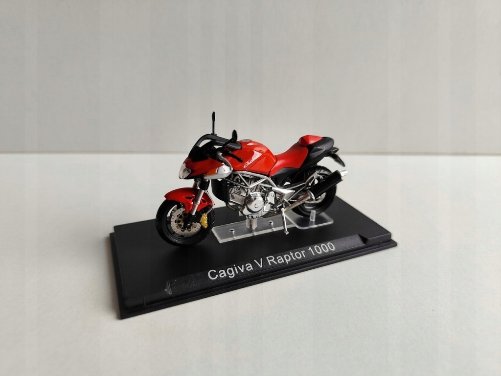 Model kolekcjonerski Cagiva V Raptor 1000 Motor Motocykl ixo/Altaya 1:24 Model kolekcjonerski Cagiva V Raptor 1000 Motor Motocykl ixo/Altaya 1:24