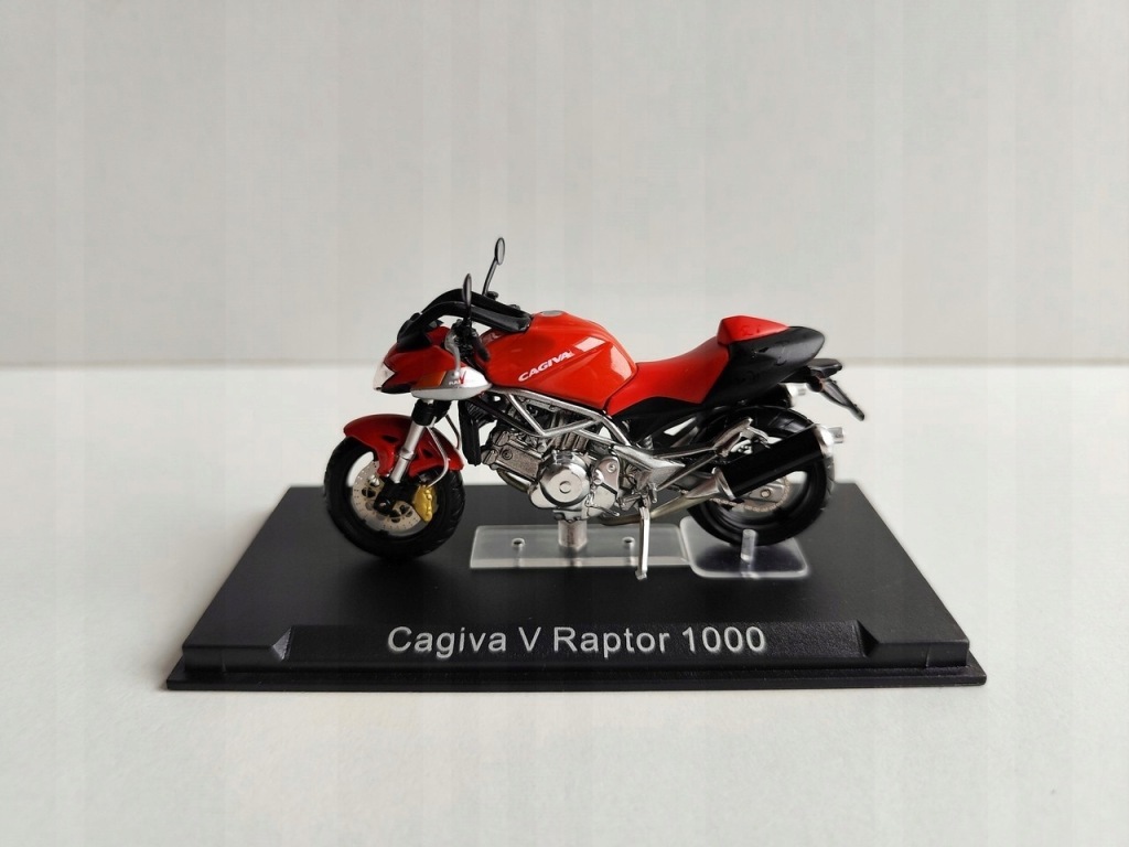 Model kolekcjonerski Cagiva V Raptor 1000 Motor Motocykl ixo/Altaya 1:24 Model kolekcjonerski Cagiva V Raptor 1000 Motor Motocykl ixo/Altaya 1:24