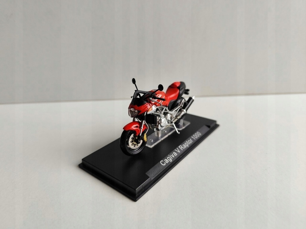Model kolekcjonerski Cagiva V Raptor 1000 Motor Motocykl ixo/Altaya 1:24 Model kolekcjonerski Cagiva V Raptor 1000 Motor Motocykl ixo/Altaya 1:24
