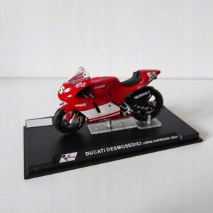 Model kolekcjonerski Ducati Desmosedici Loris Capirossi Moto GP 2004 Motor Motocykl 1:24