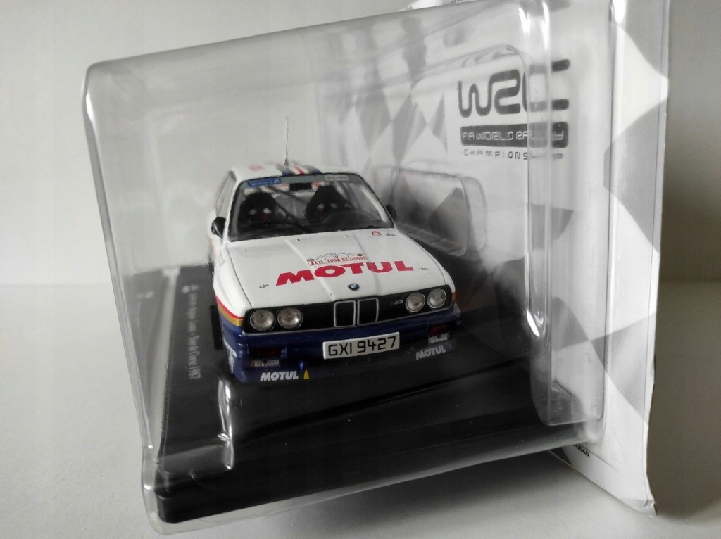 Model kolekcjonerski BMW M3 E30 Rallye Tour de Corse 1987 Beguin - Lenne 1:24 Model kolekcjonerski BMW M3 E30 Rallye Tour de Corse 1987 Beguin - Lenne 1:24