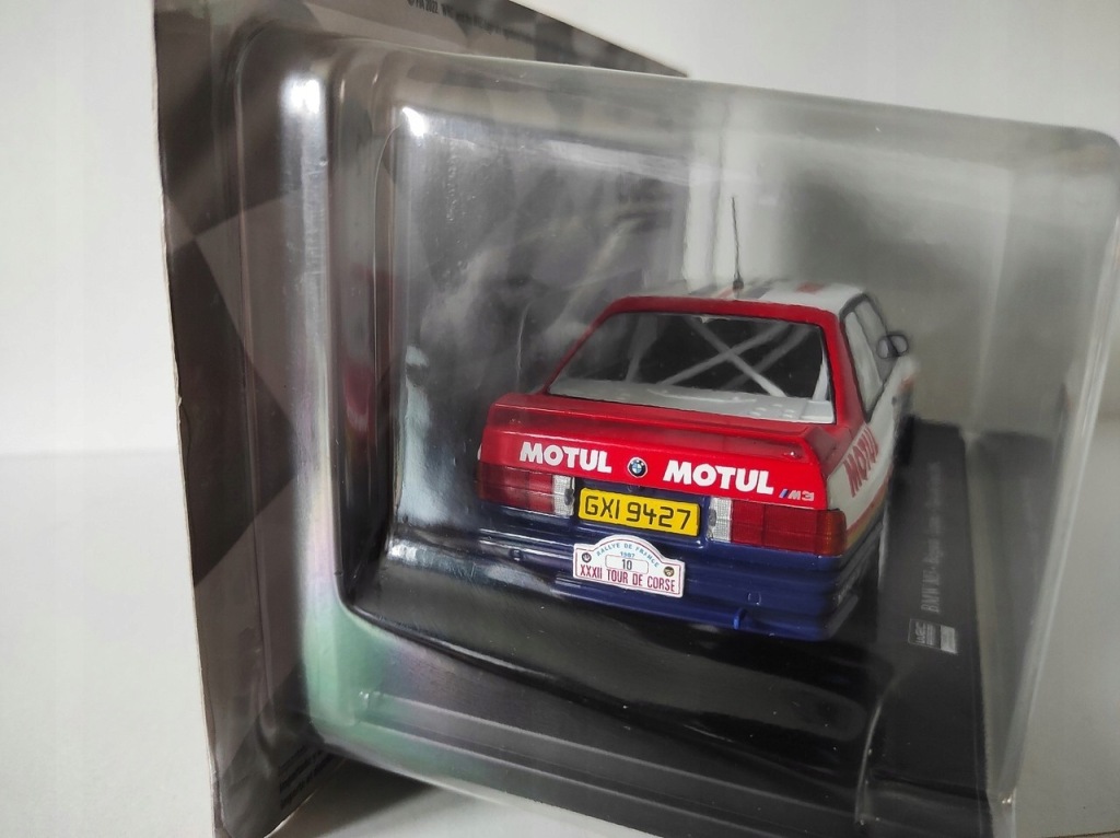 Model kolekcjonerski BMW M3 E30 Rallye Tour de Corse 1987 Beguin - Lenne 1:24 Model kolekcjonerski BMW M3 E30 Rallye Tour de Corse 1987 Beguin - Lenne 1:24