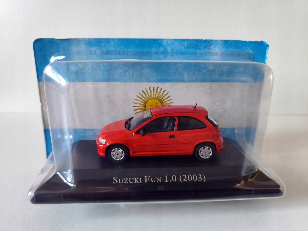 Model kolekcjonerski SUZUKI FUN 1.0 2003 SALVAT 1:43 Model kolekcjonerski SUZUKI FUN 1.0 2003 SALVAT 1:43
