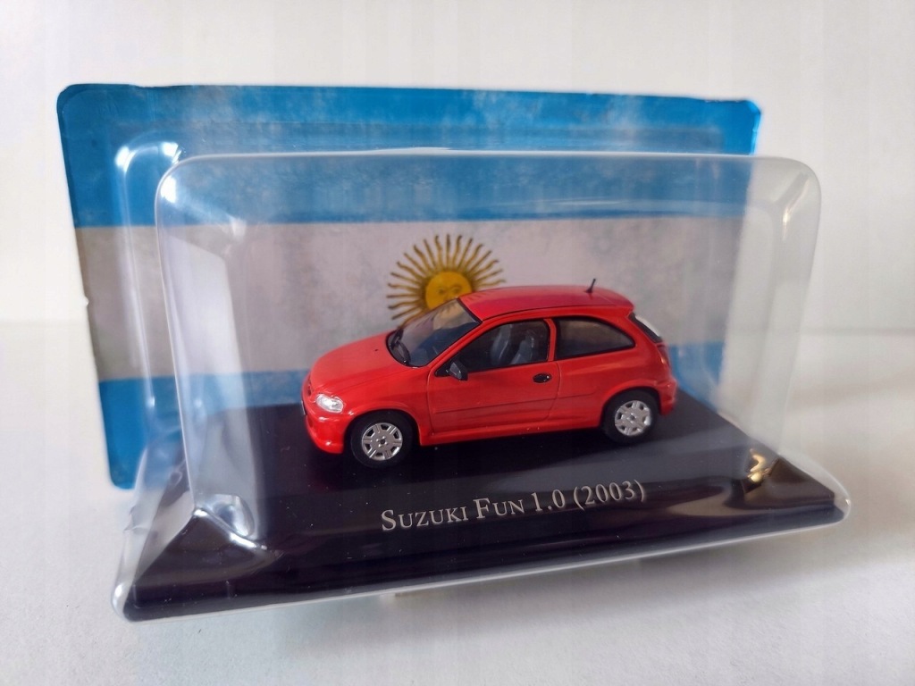 Model kolekcjonerski SUZUKI FUN 1.0 2003 SALVAT 1:43 Model kolekcjonerski SUZUKI FUN 1.0 2003 SALVAT 1:43