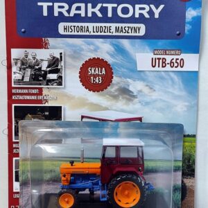Model kolekcjonerski UTB - 650 kultowe Traktory NR 8 Hachette 1:43