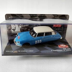 Model kolekcjonerski CITROEN DS 19 Rallye Monte Carlo 1963 P.Toivonen - A.Jarvi 1:43 Mała wada !