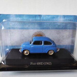 Model kolekcjonerski Fiat 600D (1962) SALVAT 1:43