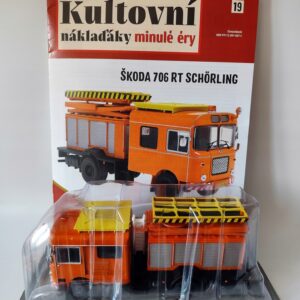 Model kolekcjonerski Skoda 706 RT Schörling Kultowe Ciężarówki PRL - u DeAGOSTINI 1:43