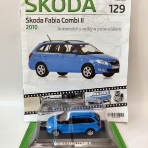 Model kolekcjonerski Skoda Fabia Combi II 2010 Kaleidoskop słynnego magazynu DeAGOSTINI 1:43
