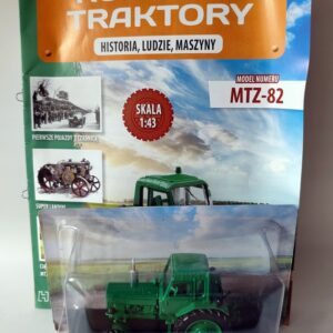Model kolekcjonerski MTZ-82 kultowe Traktory NR 14 MTZ - 82 Hachette 1:43