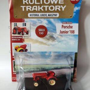 Model kolekcjonerski Porsche Junior 108 kultowe Traktory NR 17 Hachette 1:43
