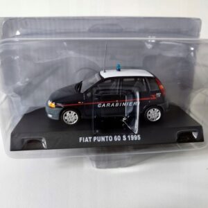 Model kolekcjonerski FIAT PUNTO 60S 1995 Carabinieri DeAgostini 1:43