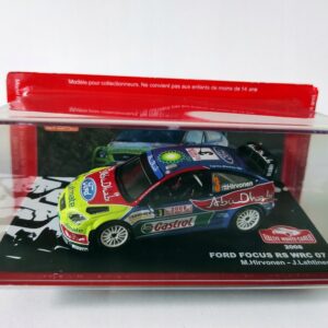 Model kolekcjonerski Ford Focus RS WRC 07 Rallye Monte Carlo 2008 M. Hirvonen - J. Lehtinen 1:43