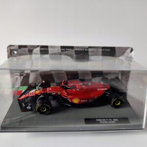 Model kolekcjonerski Ferrari F1 - 75 - 2022 Charles Leclerc Formuła F1 DEAGOSTINI 1:43