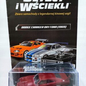 Model kolekcjonerski Dodge Charger Daytona 1969 Szybcy i wściekli NR 5 Fast and Furious 1:43