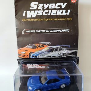Model kolekcjonerski Nissan Skyline GT-R R34 ( 2000 ) Fast and Furious 25 Szybcy i Wściekli 1:43