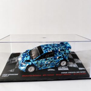 Model kolekcjonerski Ford Fiesta RS WRC Rally Pre - Season 2017 M. Wilson - O. Tanak 1:43