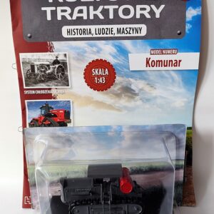 Model kolekcjonerski Komunar kultowe Traktory NR 26 Hachette 1:43 Model kolekcjonerski Komunar kultowe Traktory NR 26 Hachette 1:43