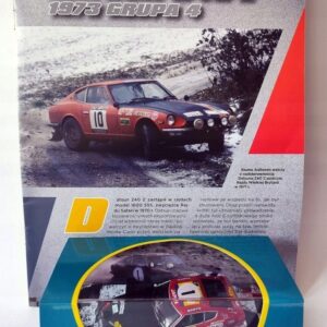 Model kolekcjonerski Datsun 240Z Rally Safari 1973 S. Mehta - L. Drews 1:43