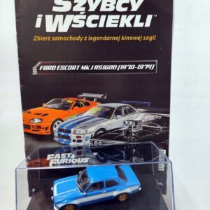 Model kolekcjonerski Ford Escort MkJ RS1600 (1970 - 1974) Szybcy i wściekli NR 6 DeAgostini 1:43