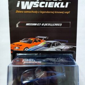 Model kolekcjonerski Nissan GT-R R35 (2012) Szybcy i wściekli Fast and Furious DeAgostini 1:43
