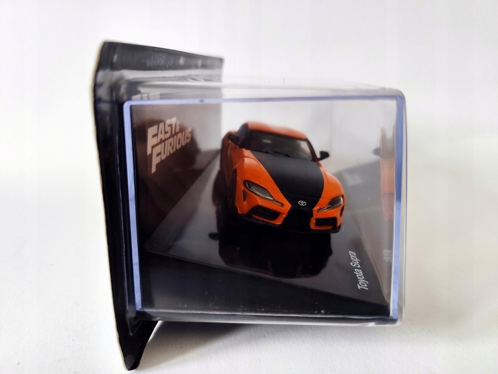 Model kolekcjonerski Toyota GR Supra ( 2019 ) Szybcy i wściekli NR 27 Fast and Furious 1:43 Model kolekcjonerski Toyota GR Supra ( 2019 ) Szybcy i wściekli NR 27 Fast and Furious 1:43