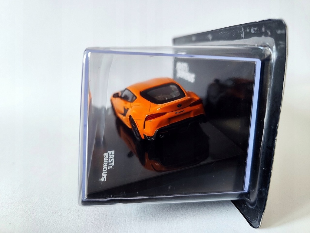 Model kolekcjonerski Toyota GR Supra ( 2019 ) Szybcy i wściekli NR 27 Fast and Furious 1:43 Model kolekcjonerski Toyota GR Supra ( 2019 ) Szybcy i wściekli NR 27 Fast and Furious 1:43