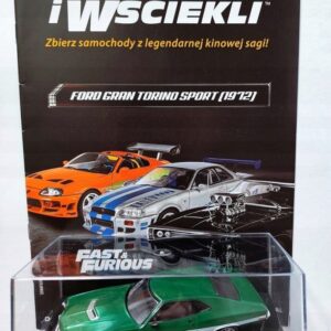 Model kolekcjonerski Ford Gran Torino Sport (1972) Szybcy i wściekli Nr 41 Fast and Furious 1:43