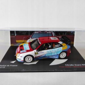 Model kolekcjonerski Citroen Xsara WRC Rallye de France 2010 Y. Muller - Mondesir 1:43