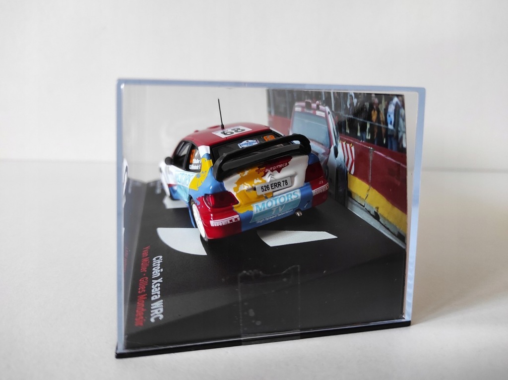 Model kolekcjonerski Citroen Xsara WRC Rallye de France 2010 Y. Muller - Mondesir 1:43 Model kolekcjonerski Citroen Xsara WRC Rallye de France 2010 Y. Muller - Mondesir 1:43