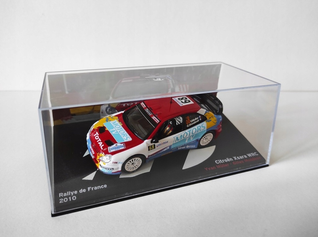 Model kolekcjonerski Citroen Xsara WRC Rallye de France 2010 Y. Muller - Mondesir 1:43 Model kolekcjonerski Citroen Xsara WRC Rallye de France 2010 Y. Muller - Mondesir 1:43