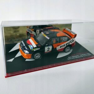 Model kolekcjonerski Seat Cordoba WRC RAC Navarra de Tierra 2001 M. Blazquez - J. Mercader 1:43