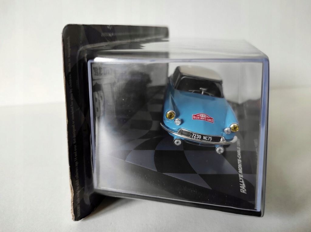 Model kolekcjonerski CITROEN DS 19 Rallye Monte Carlo 1963 P. Toivonen - A. Jarvi 1:43 Model kolekcjonerski CITROEN DS 19 Rallye Monte Carlo 1963 P. Toivonen - A. Jarvi 1:43