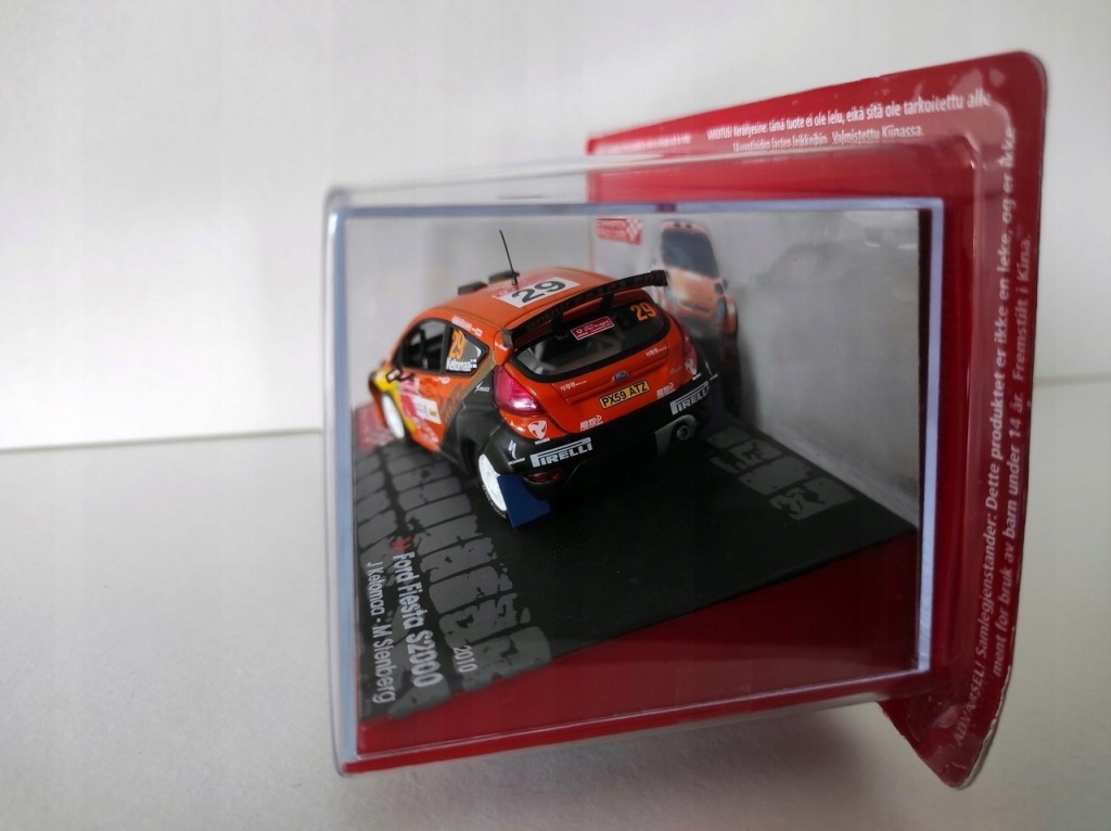 Model kolekcjonerski Ford Fiesta S2000 Rajd Portugalii 2010 J.Ketomaa - M.Stenberg 1:43 Model kolekcjonerski Ford Fiesta S2000 Rajd Portugalii 2010 J.Ketomaa - M.Stenberg 1:43