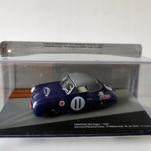 Model kolekcjonerski Porsche 356 Super - 1952 Racing P. Metternich - M de Teffe - H. Linge 1:43 Model kolekcjonerski Porsche 356 Super - 1952 Racing P. Metternich - M de Teffe - H. Linge 1:43