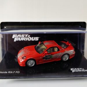 Model kolekcjonerski Mazda RX - 7 FD (1993) Szybcy i wściekli Fast and Furious DeAgostini 1:43