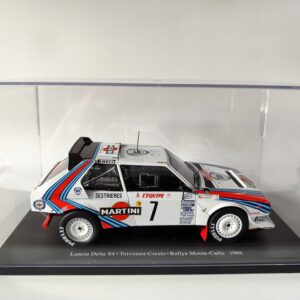 Model kolekcjonerski Lancia Delta S4 Rallye Monte Carlo 1986 Toivonen - Cresto Hachette 1:24 Model kolekcjonerski Lancia Delta S4 Rallye Monte Carlo 1986 Toivonen - Cresto Hachette 1:24