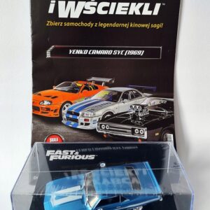 Model kolekcjonerski Yenko Camaro SYC (1969) Szybcy i wściekli NR 9 Fast and Furious 1:43