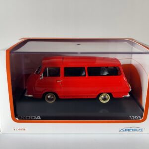 Model kolekcjonerski Skoda 1203 (1974) Jasnoczerwony Abrex 1:43
