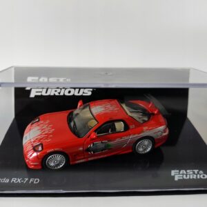 Model kolekcjonerski Mazda RX - 7 FD (1993) Szybcy i wściekli Fast and Furious DeAgostini 1:43