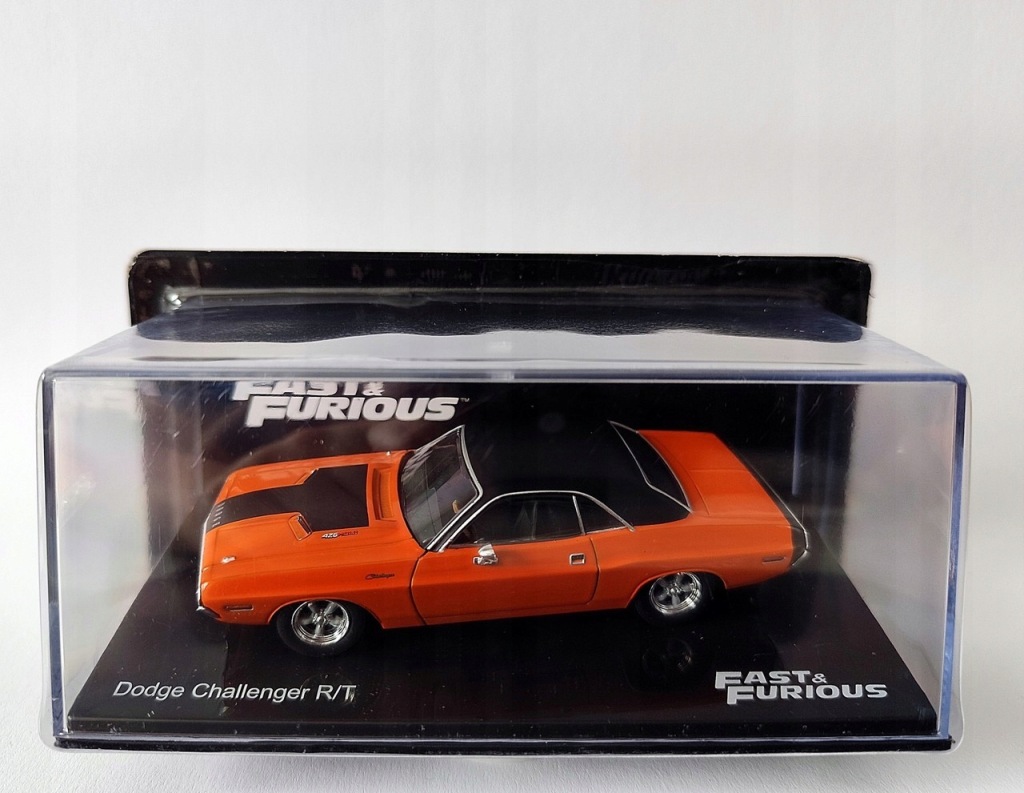 Model kolekcjonerski Dodge Challenger R/T (1970) Szybcy i wściekli nr 35 Fast and Furious 1:43 Model kolekcjonerski Dodge Challenger R/T (1970) Szybcy i wściekli nr 35 Fast and Furious 1:43