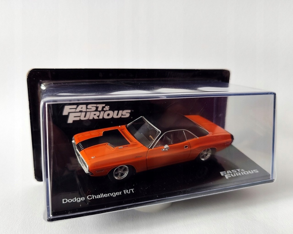 Model kolekcjonerski Dodge Challenger R/T (1970) Szybcy i wściekli nr 35 Fast and Furious 1:43 Model kolekcjonerski Dodge Challenger R/T (1970) Szybcy i wściekli nr 35 Fast and Furious 1:43