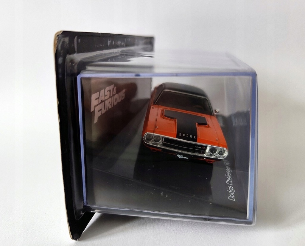 Model kolekcjonerski Dodge Challenger R/T (1970) Szybcy i wściekli nr 35 Fast and Furious 1:43 Model kolekcjonerski Dodge Challenger R/T (1970) Szybcy i wściekli nr 35 Fast and Furious 1:43