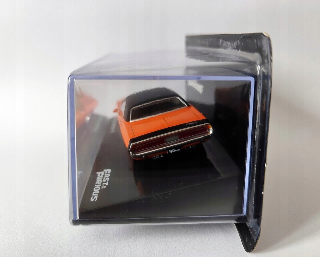Model kolekcjonerski Dodge Challenger R/T (1970) Szybcy i wściekli nr 35 Fast and Furious 1:43 Model kolekcjonerski Dodge Challenger R/T (1970) Szybcy i wściekli nr 35 Fast and Furious 1:43