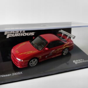 Model kolekcjonerski Nissan 240SX ( 1997 ) Szybcy i wściekli Fast and Furious 1:43