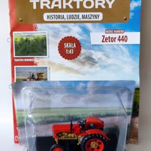 Model kolekcjonerski Zetor 440 - 1965 kultowe Traktory NR 31 Hachette 1:43