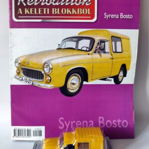 Model kolekcjonerski Syrena 105 Bosto Kultowe Auta PRL - u DEAGOSTINI Kap 1:43