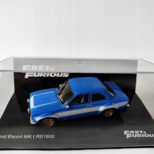 Model kolekcjonerski Ford Escort MkJ RS1600 (1970 - 1974) Szybcy i wściekli DeAgostini 1:43