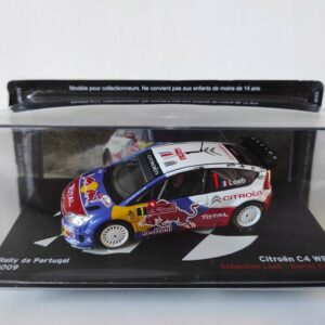 Model kolekcjonerski Citroen C4 WRC Rallye de Portugal 2009 S. Loeb - D.Elena 1:43